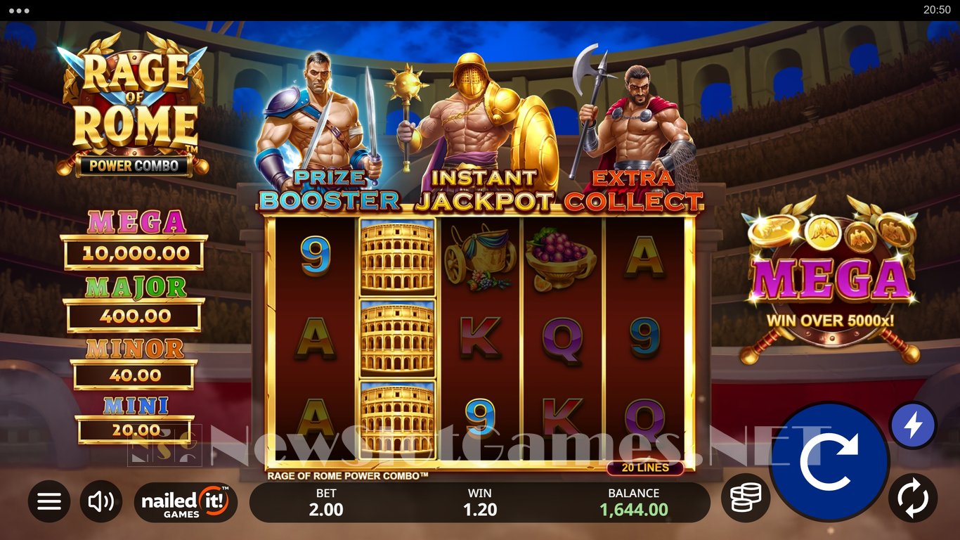 Rage of Rome Power Combo Slot Slot Image in Demo - pic. 4