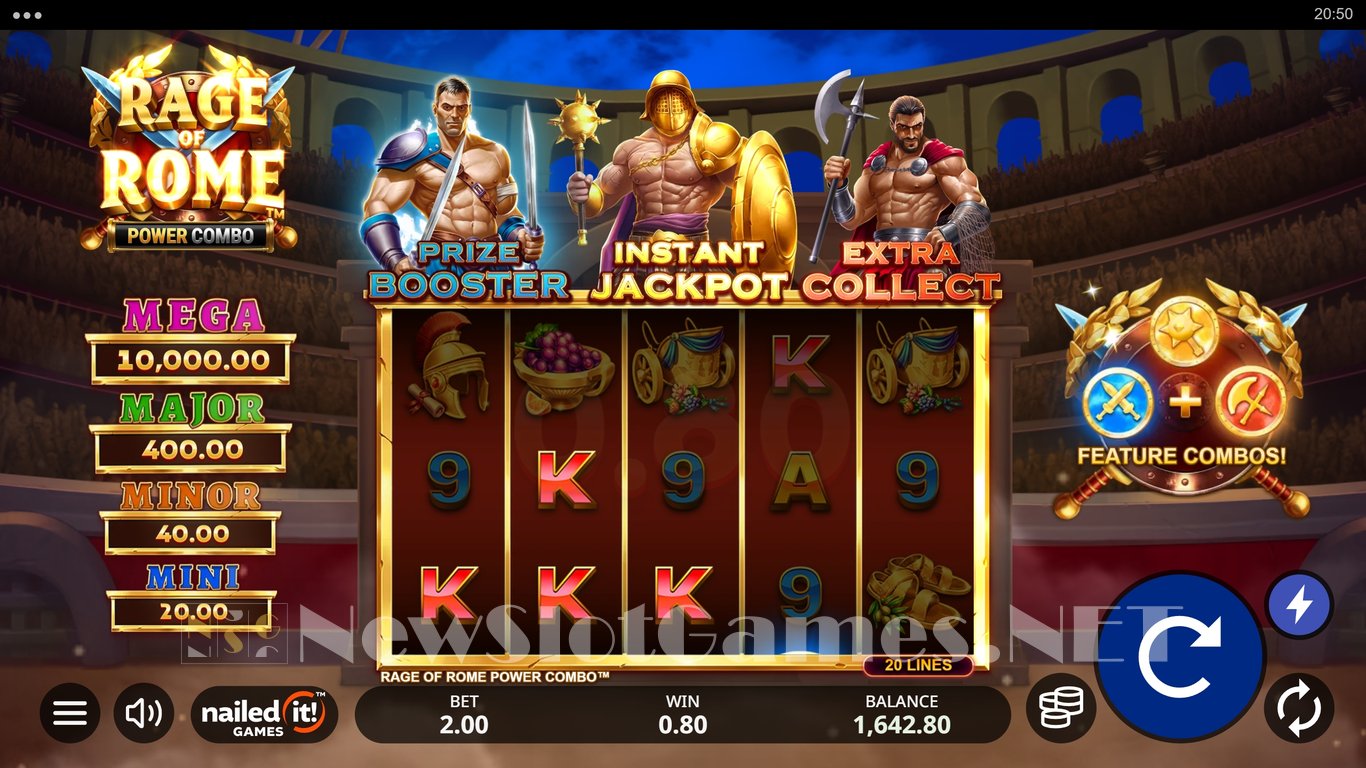 Rage of Rome Power Combo Slot Slot Image in Demo - pic. 5
