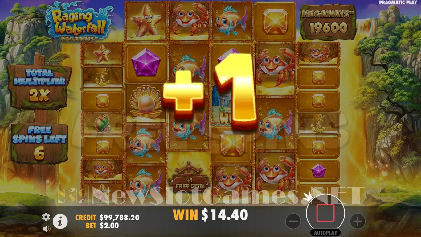 Raging Waterfall Megaways Slot Slot Image in Demo - pic. 10
