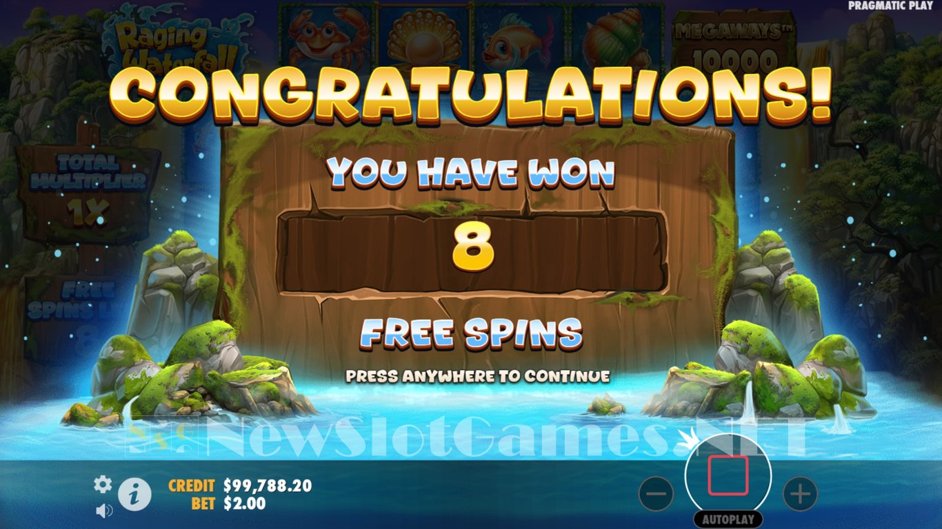 Raging Waterfall Megaways Slot Slot Image in Demo - pic. 6