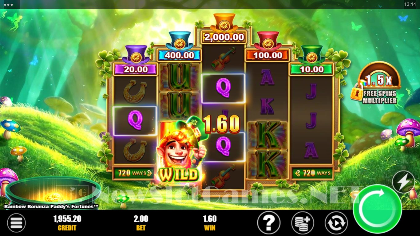 Rainbow Bonanza Paddys Fortunes Slot Slot Image in Demo - pic. 4