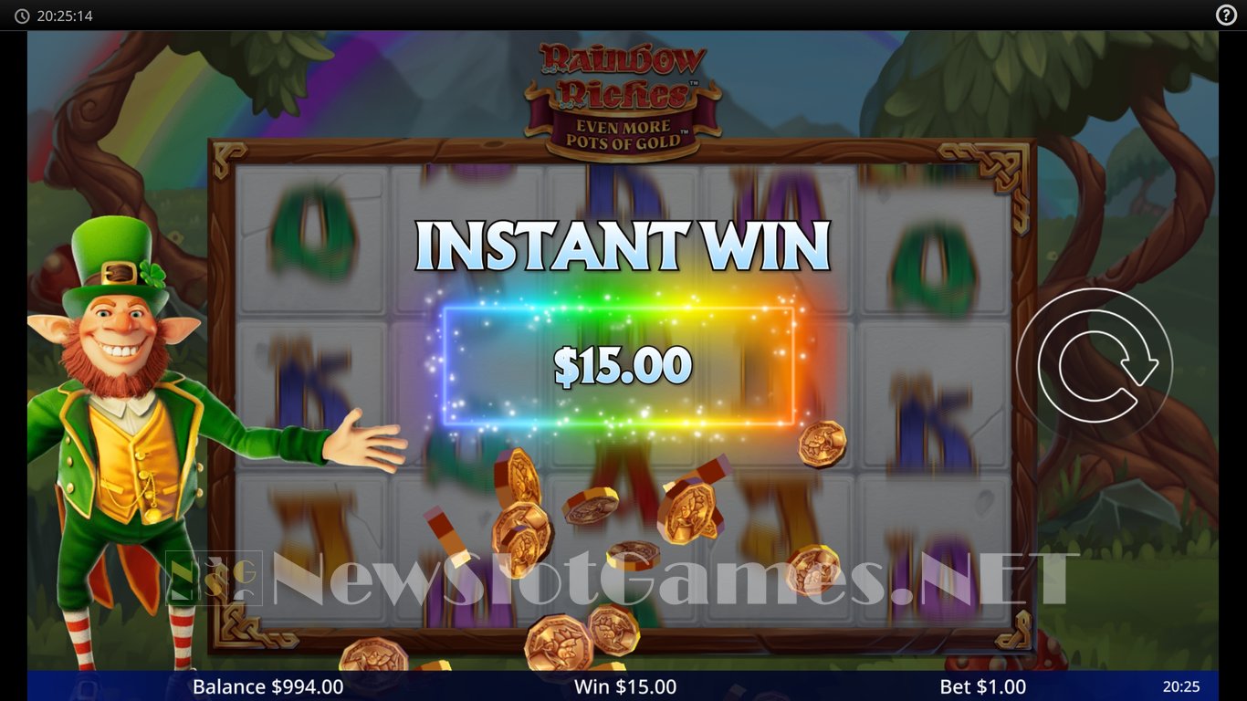 Rainbow Riches Even More Pots of Gold Slot Slot Image in Demo - pic. 5