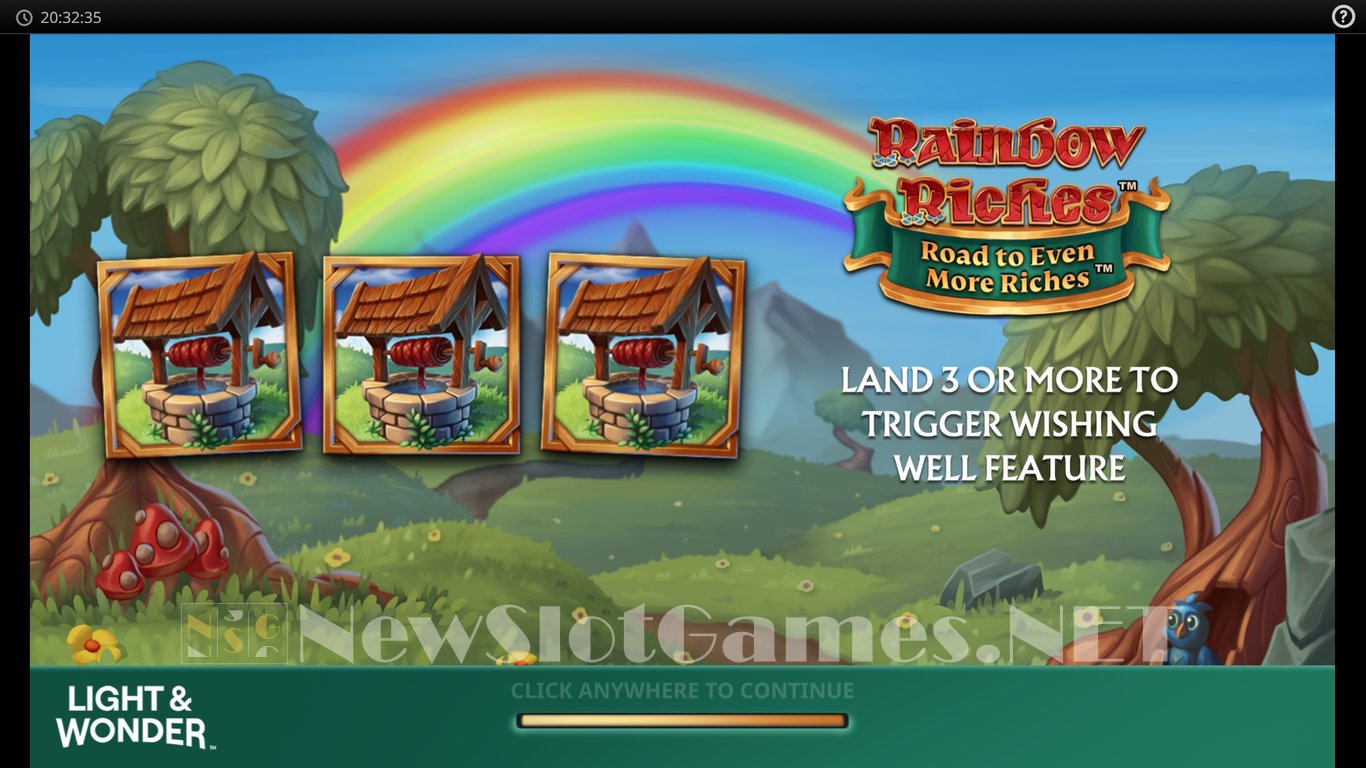 Rainbow Riches Road To Even More Riches Slot Demo Image