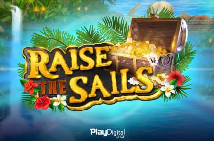 Raise the Sails Slot Logo
