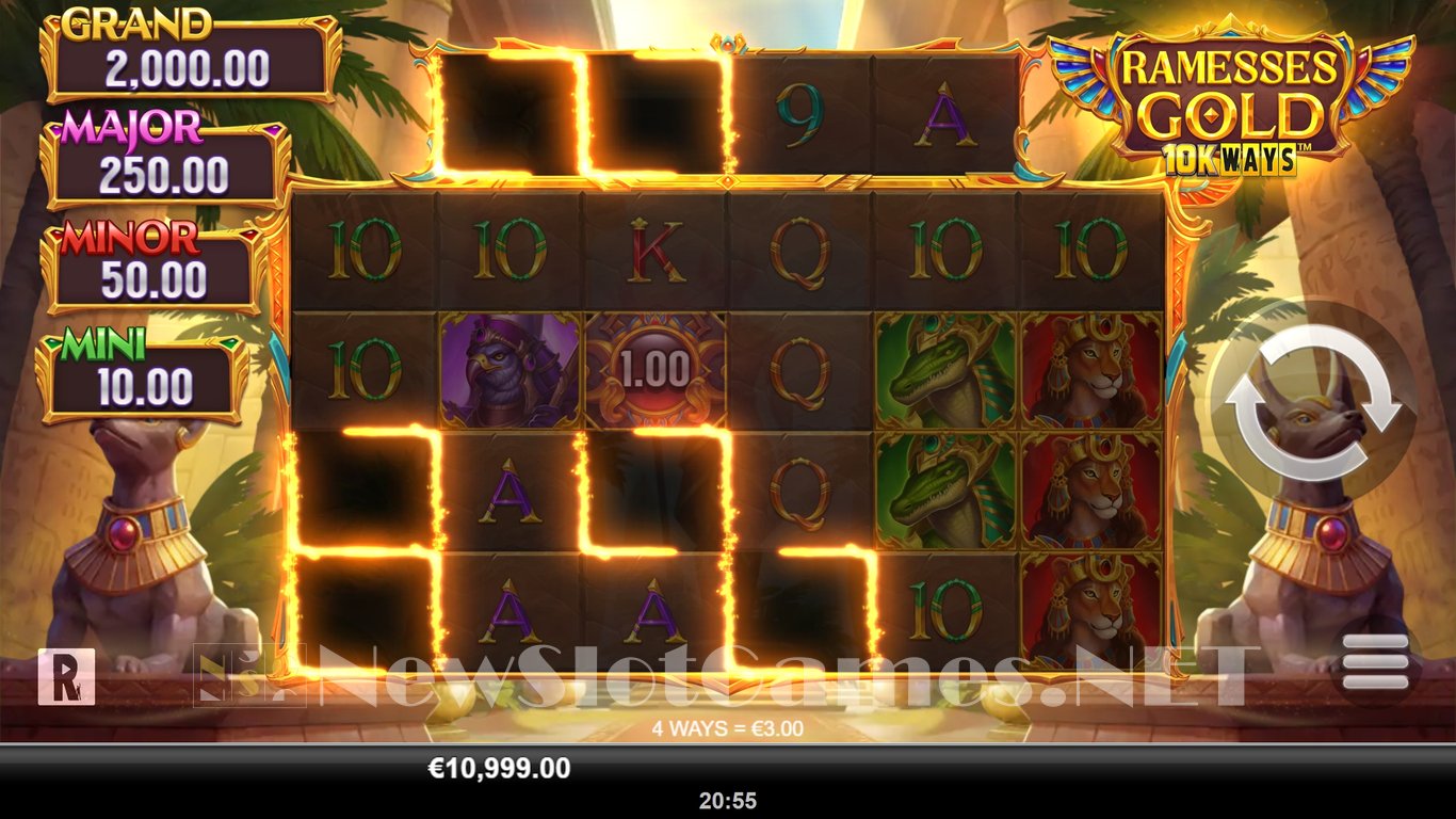 Ramesses Gold 10K WAYS Slot Slot Image in Demo - pic. 2