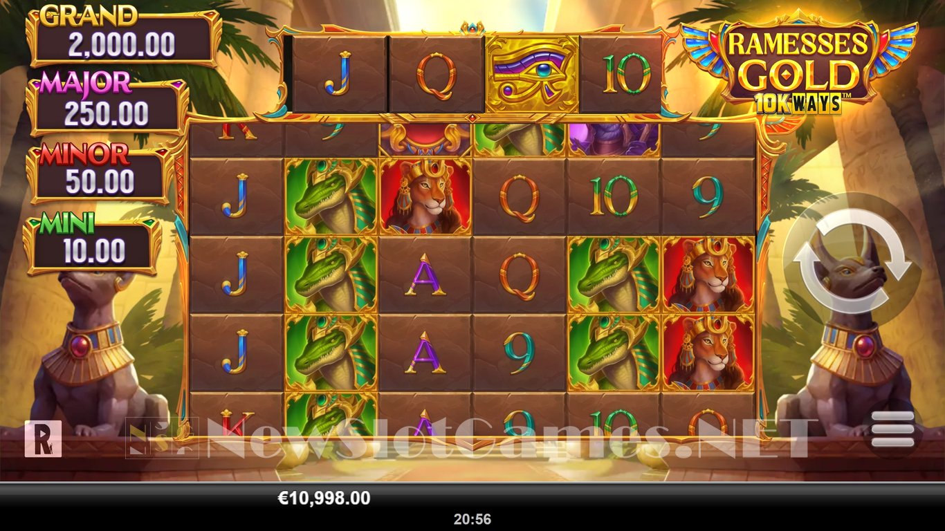 Ramesses Gold 10K WAYS Slot Slot Image in Demo - pic. 5