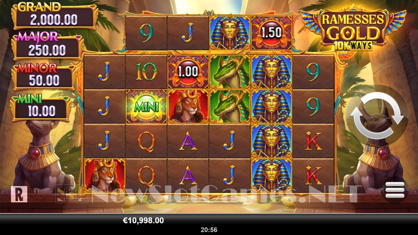 Ramesses Gold 10K WAYS Slot Slot Image in Demo - pic. 6
