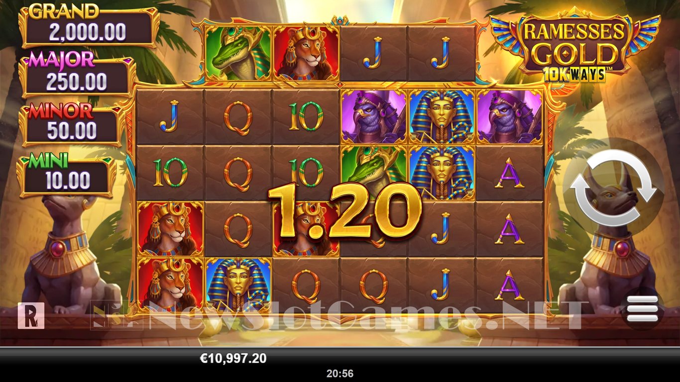 Ramesses Gold 10K WAYS Slot Slot Image in Demo - pic. 9