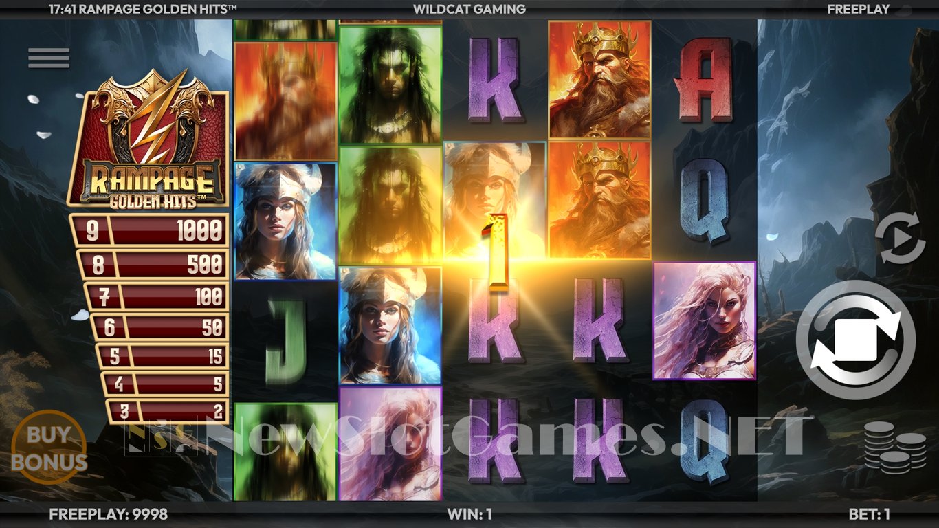 Rampage Golden Hits Slot Slot Image in Demo - pic. 2