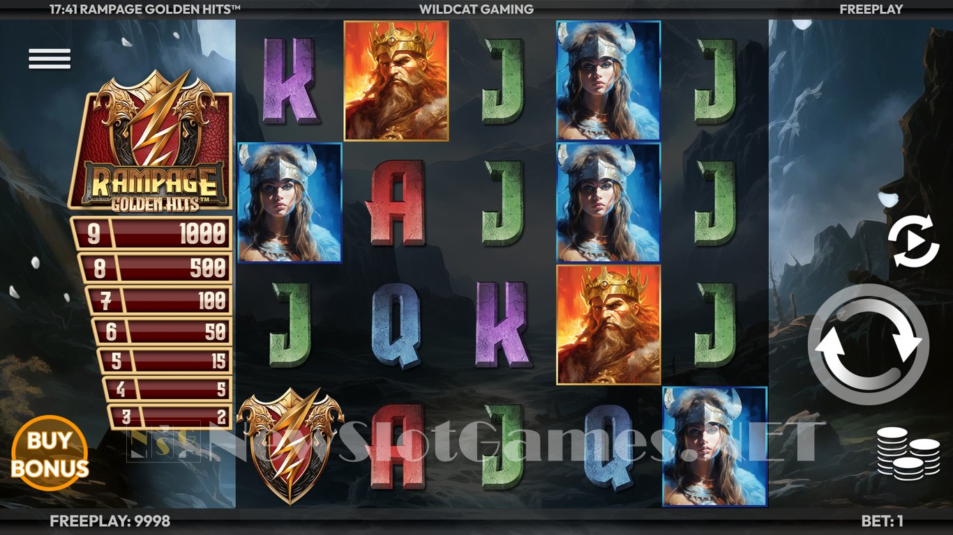 Rampage Golden Hits Slot Slot Image in Demo - pic. 3