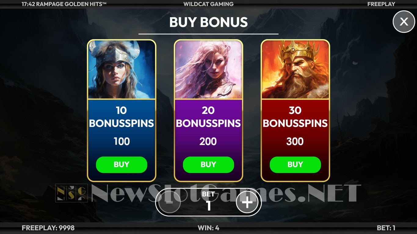Rampage Golden Hits Slot Slot Image in Demo - pic. 5