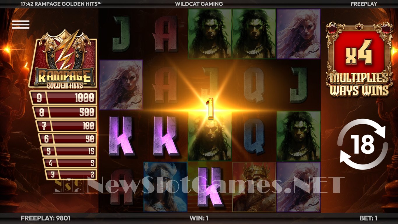 Rampage Golden Hits Slot Slot Image in Demo - pic. 7