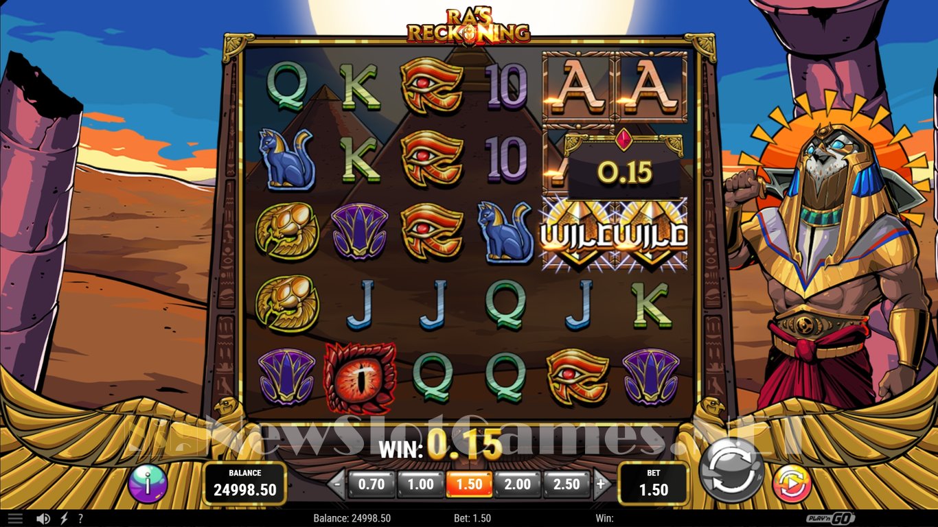 Ra's Reckoning Slot Demo Image