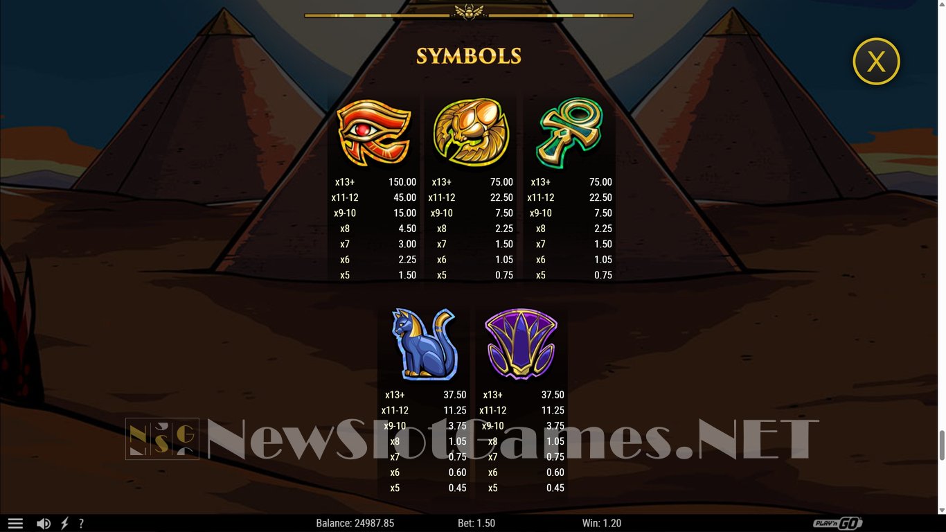 Ra's Reckoning Slot Slot Image in Demo - pic. 7