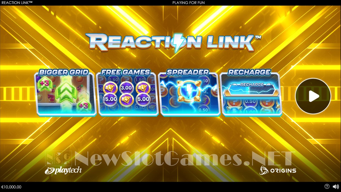 Reaction Link Slot Demo Image