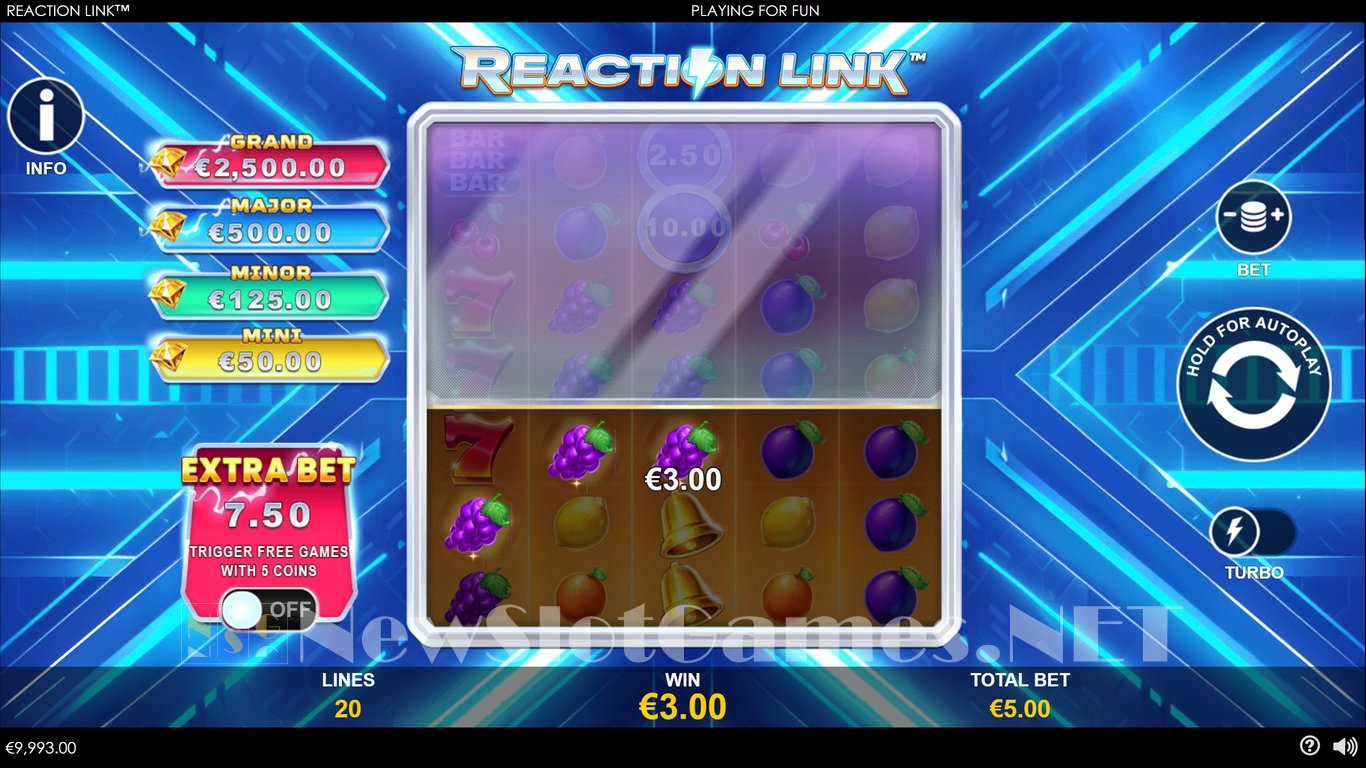 Reaction Link Slot Slot Image in Demo - pic. 3