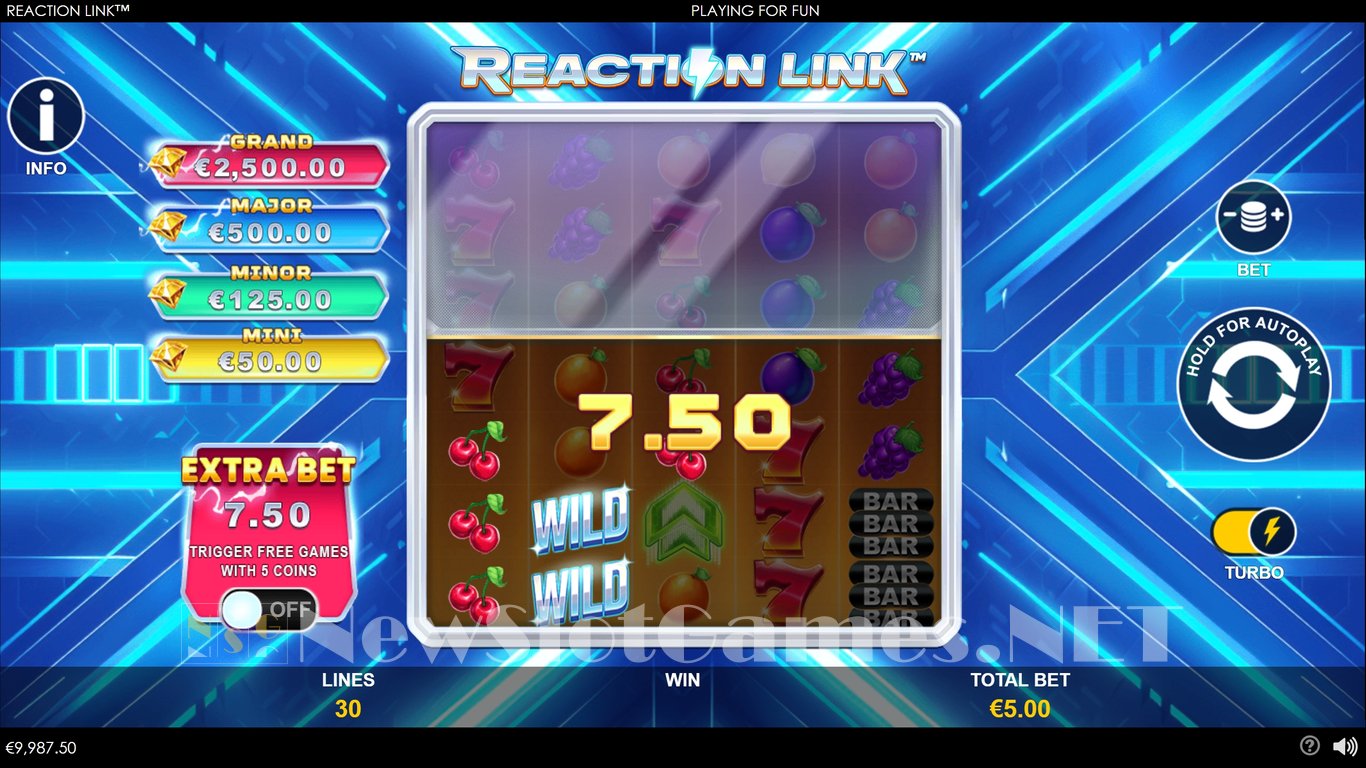 Reaction Link Slot Slot Image in Demo - pic. 4