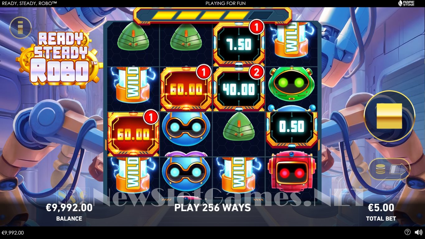 Ready, Steady, Robo Slot Slot Image in Demo - pic. 2