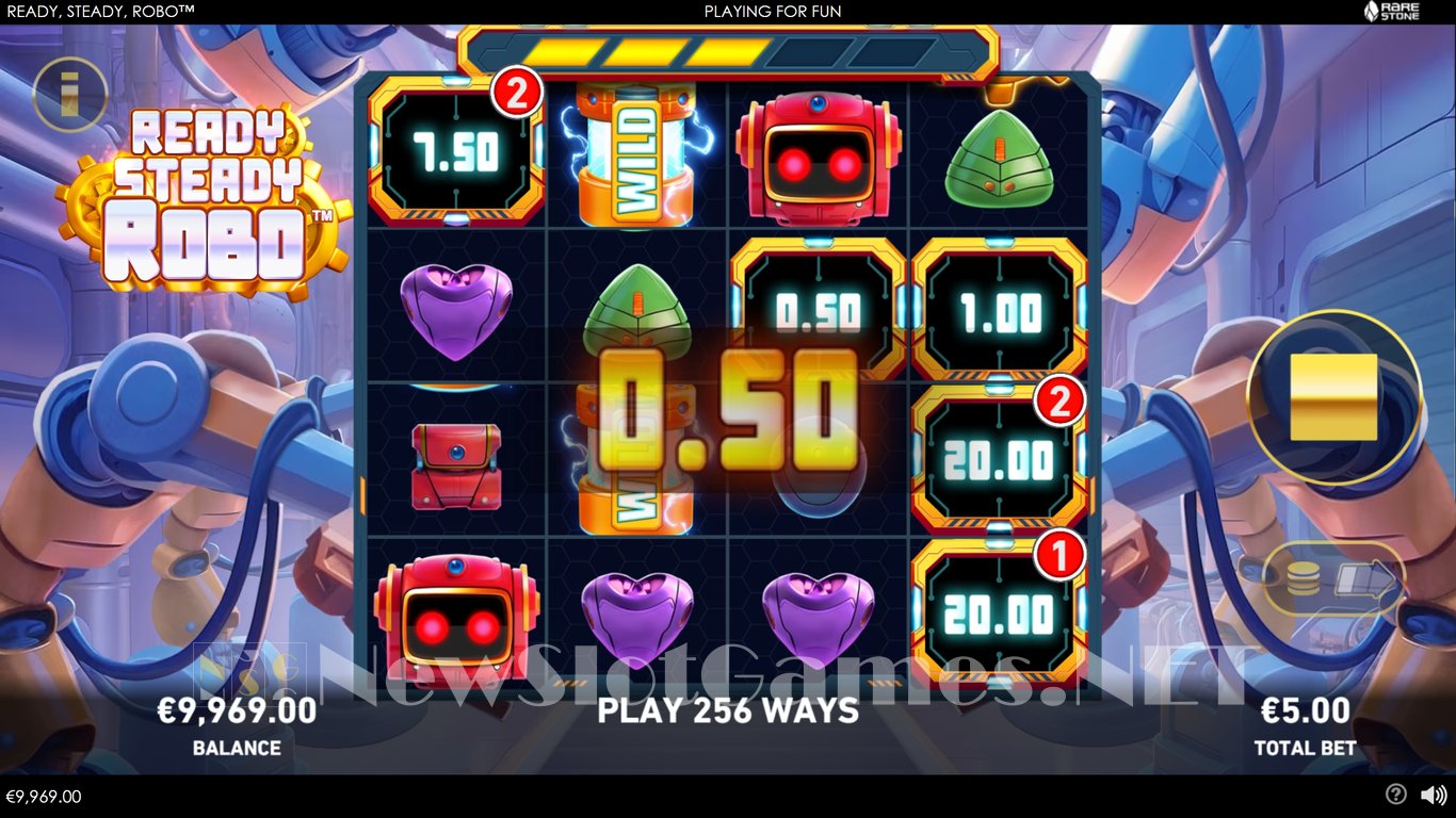 Ready, Steady, Robo Slot Slot Image in Demo - pic. 3