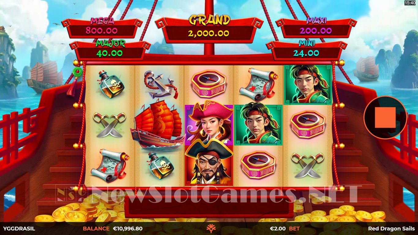 Red Dragon Sails Slot Slot Image in Demo - pic. 2
