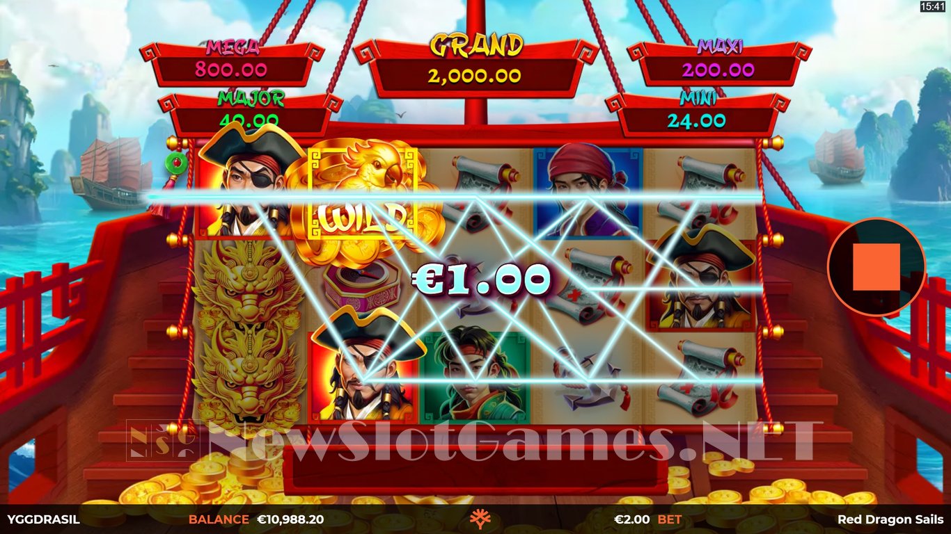 Red Dragon Sails Slot Slot Image in Demo - pic. 4