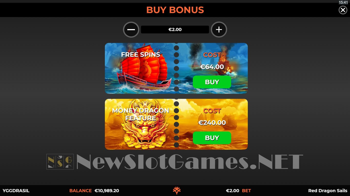 Red Dragon Sails Slot Slot Image in Demo - pic. 5
