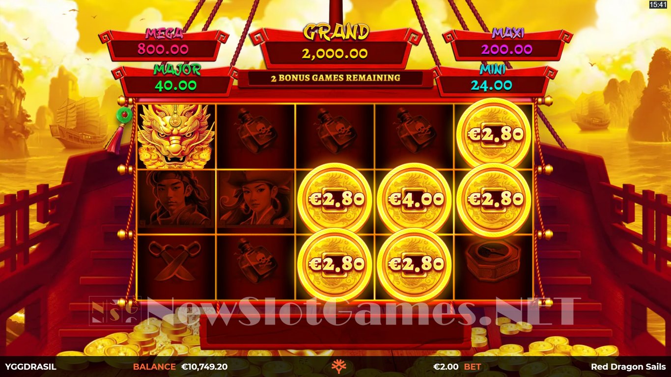 Red Dragon Sails Slot Slot Image in Demo - pic. 7