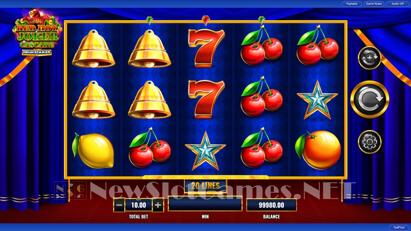 Red Hot Joker Cascade High Stakes Slot Slot Image in Demo - pic. 3