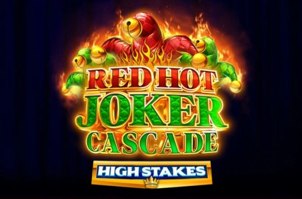 Red Hot Joker Cascade High Stakes Slot Logo