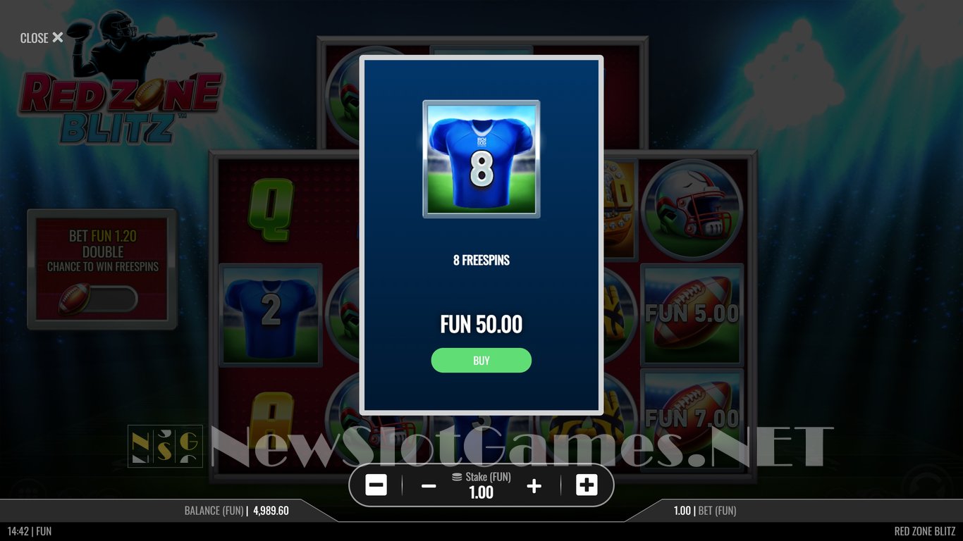 Red Zone Blitz Hold & Win Slot Slot Image in Demo - pic. 5