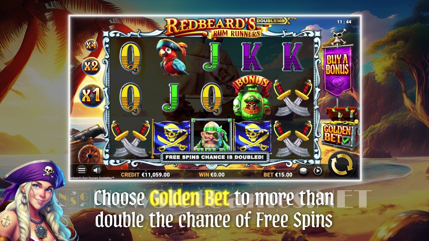Redbeards Rum Runners DoubleMax Slot Slot Image in Demo - pic. 6