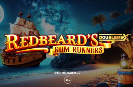Redbeards Rum Runners DoubleMax Slot Logo