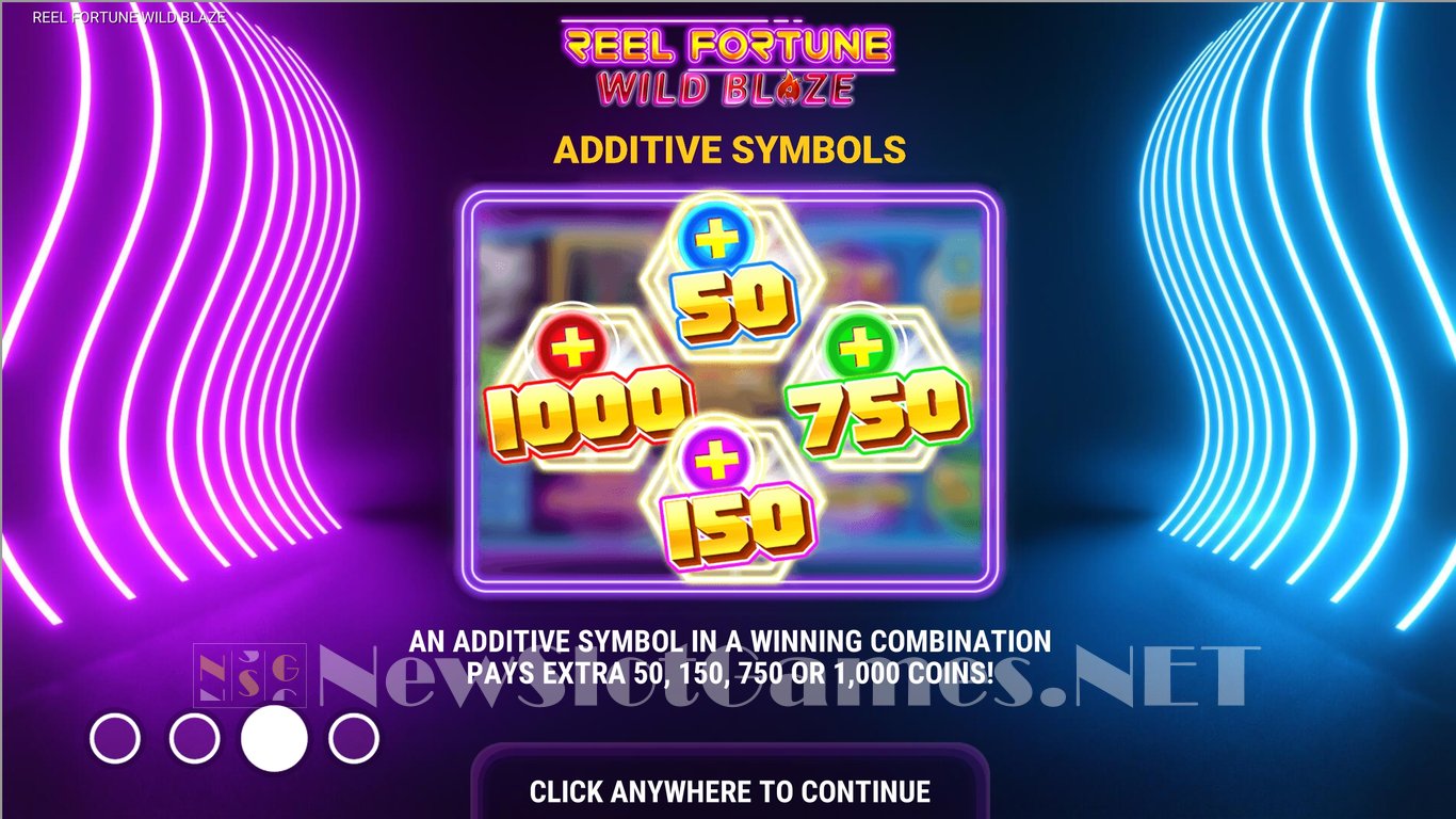 Reel Fortune Wild Blaze Slot Demo Image
