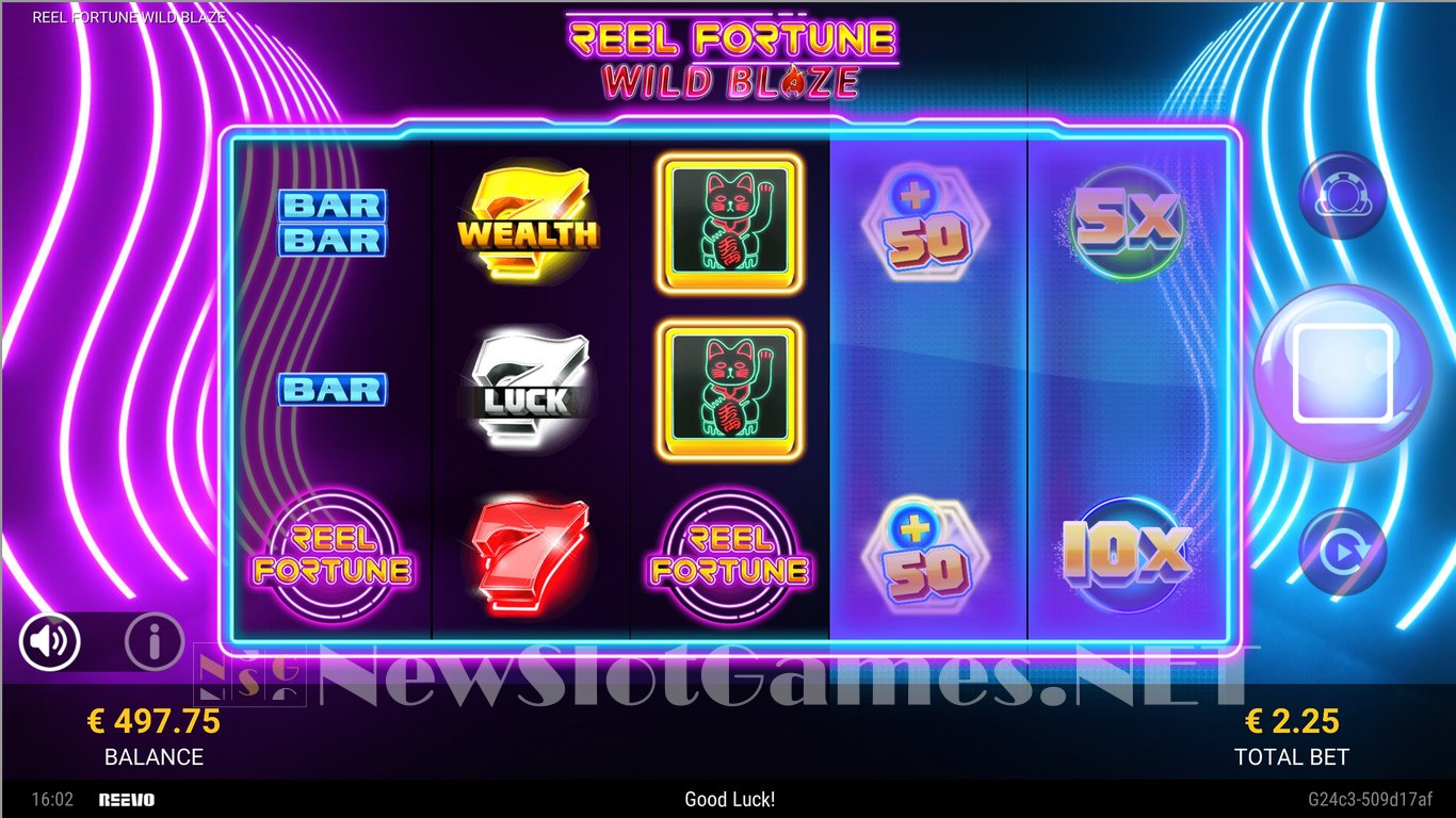 Reel Fortune Wild Blaze Slot Slot Image in Demo - pic. 2