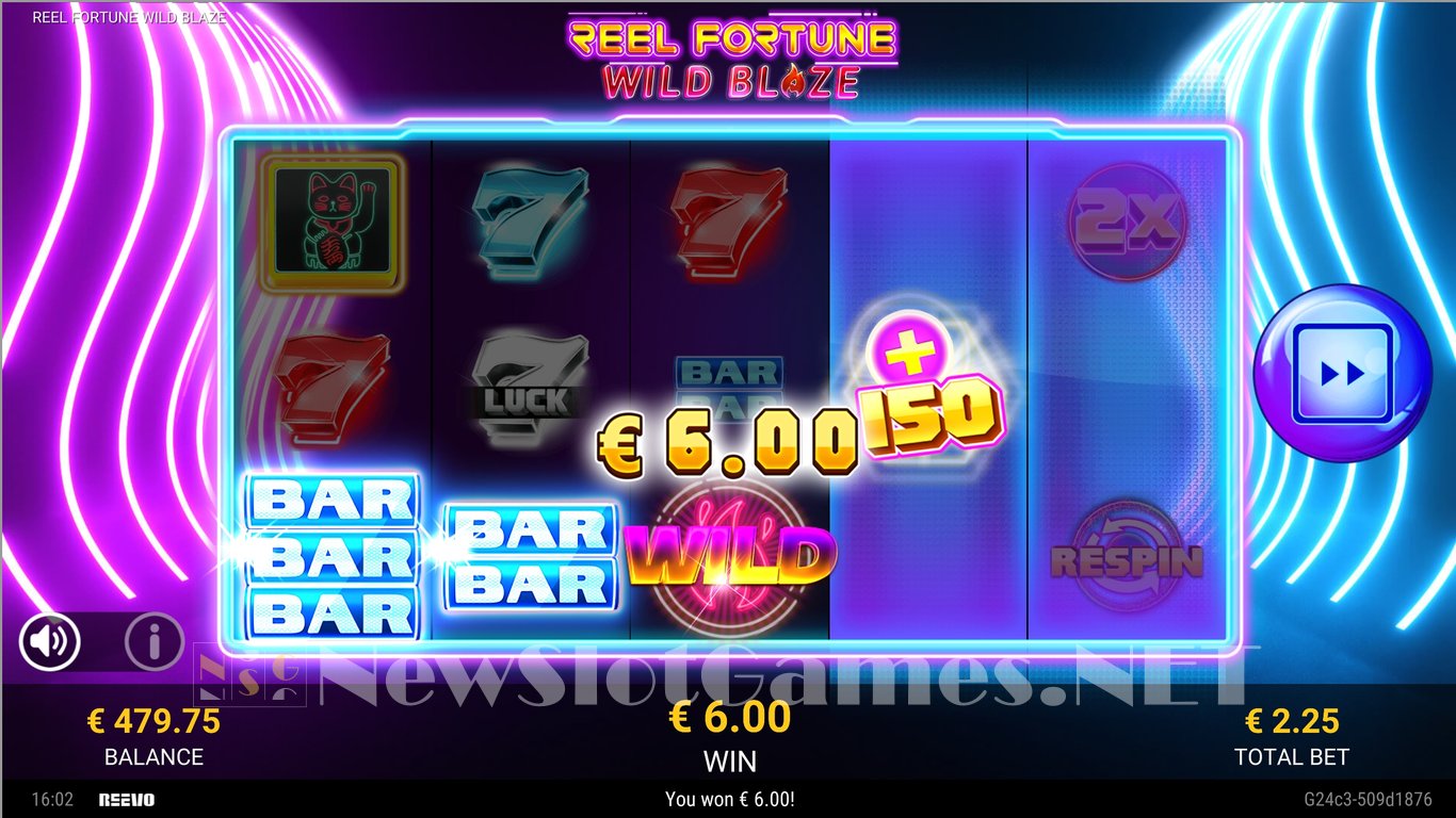 Reel Fortune Wild Blaze Slot Slot Image in Demo - pic. 4