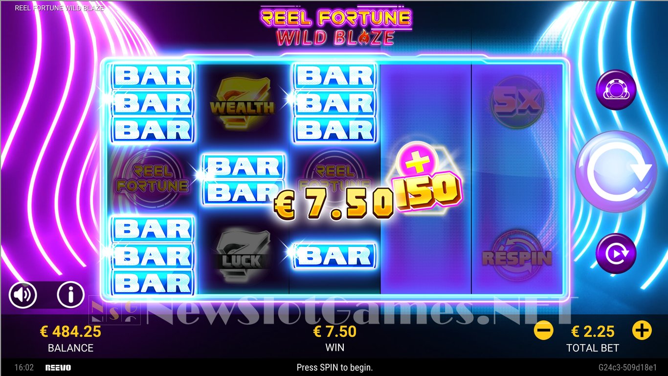 Reel Fortune Wild Blaze Slot Slot Image in Demo - pic. 5