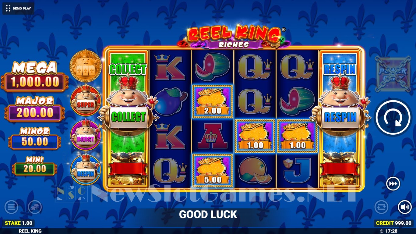 Reel King Riches Slot Demo Image