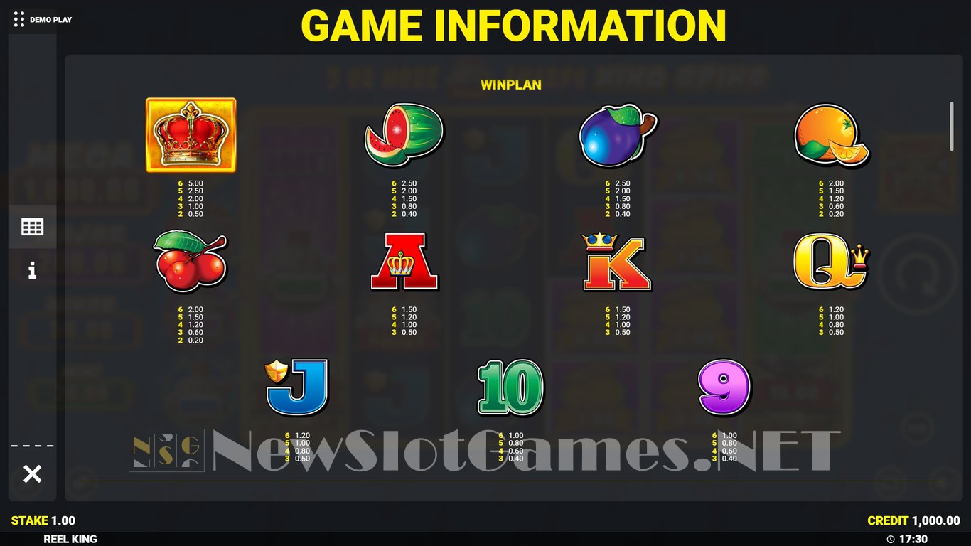 Reel King Riches Slot Slot Image in Demo - pic. 7