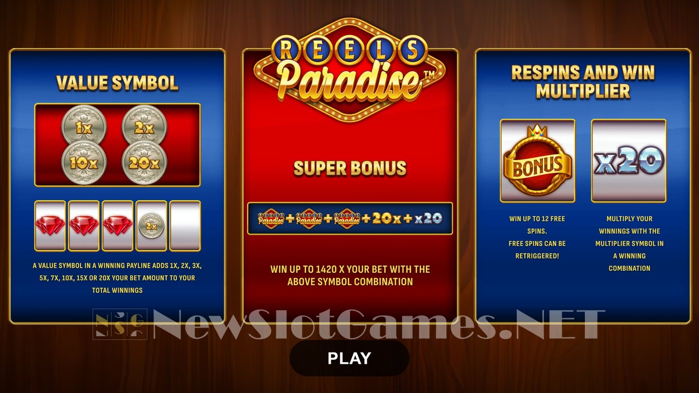 Reels Paradise Slot Demo Image
