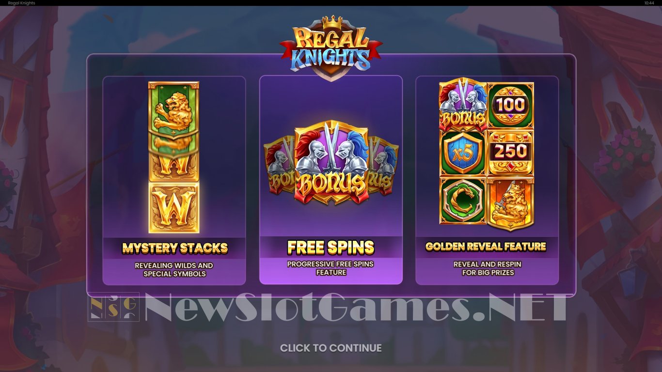Regal Knights Slot Demo Image