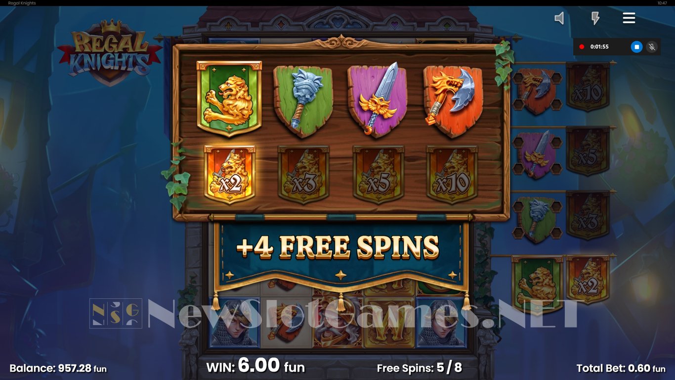 Regal Knights Slot Slot Image in Demo - pic. 11