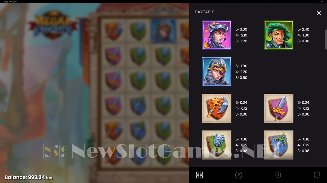 Regal Knights Slot Slot Image in Demo - pic. 16