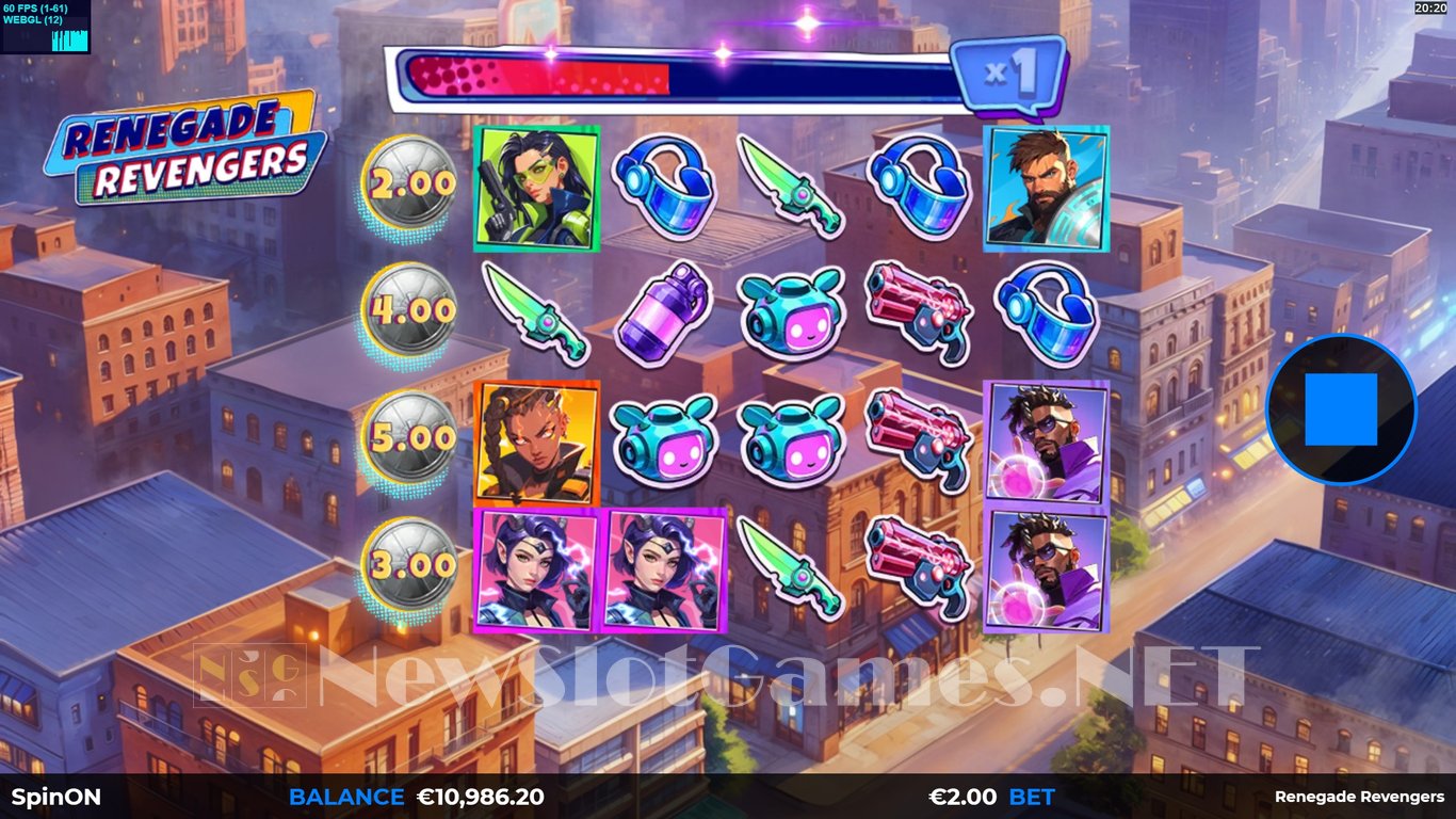 Renegade Revengers Slot Slot Image in Demo - pic. 5