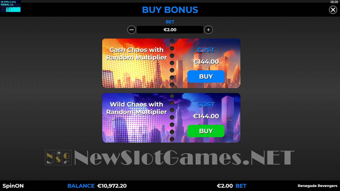 Renegade Revengers Slot Slot Image in Demo - pic. 8