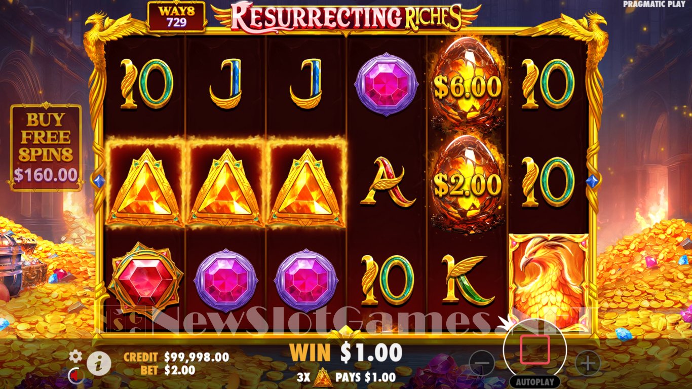 Resurrecting Riches Slot Demo Image