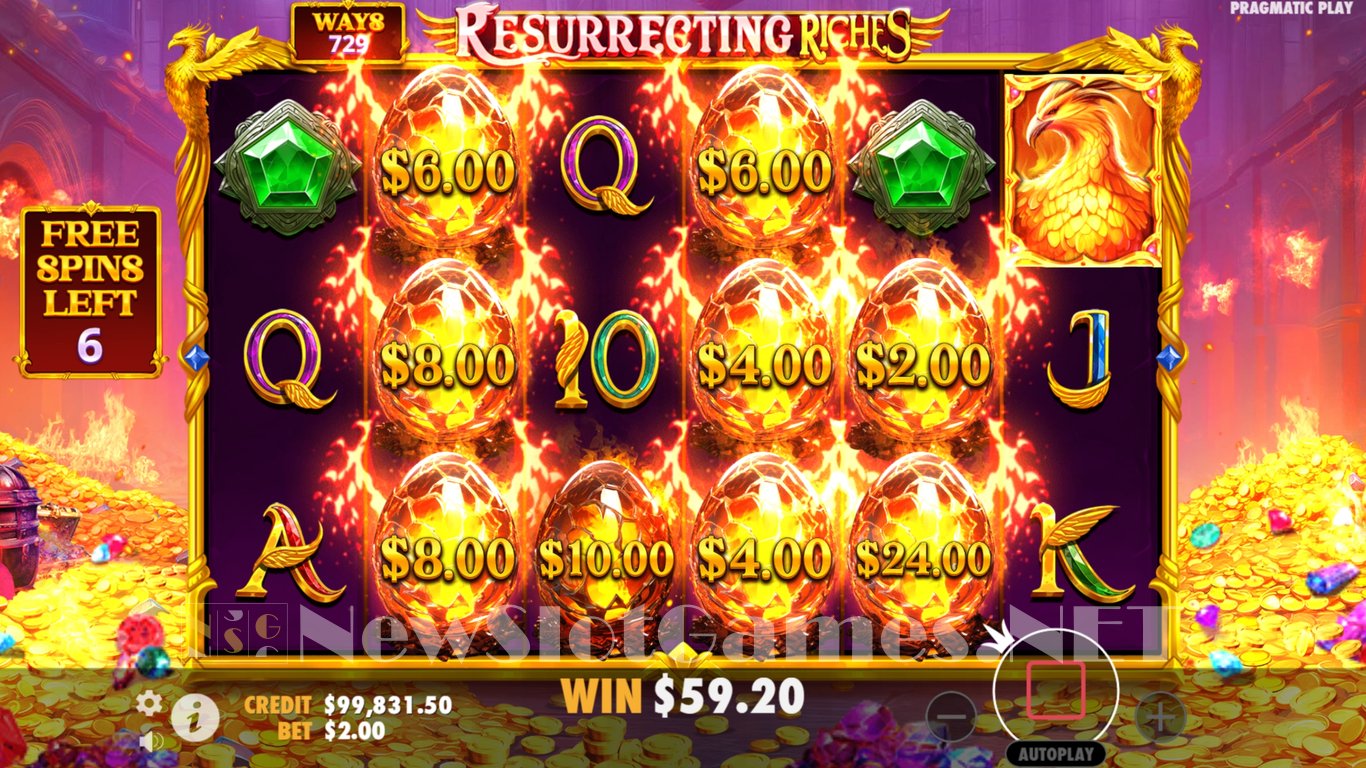 Resurrecting Riches Slot Slot Image in Demo - pic. 10