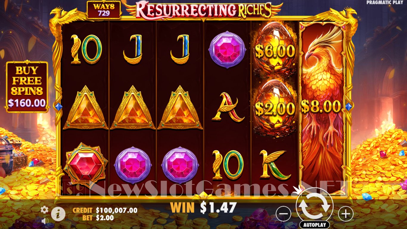 Resurrecting Riches Slot Slot Image in Demo - pic. 2