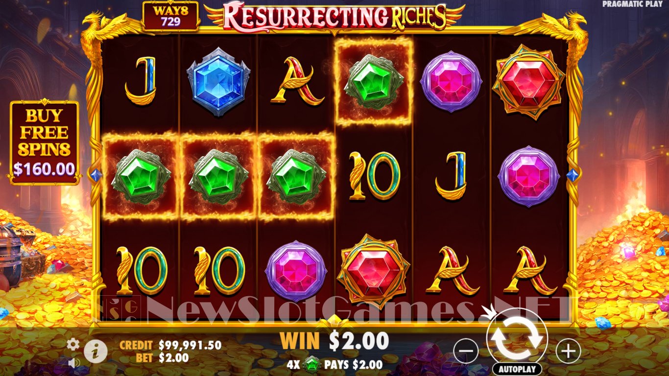 Resurrecting Riches Slot Slot Image in Demo - pic. 5