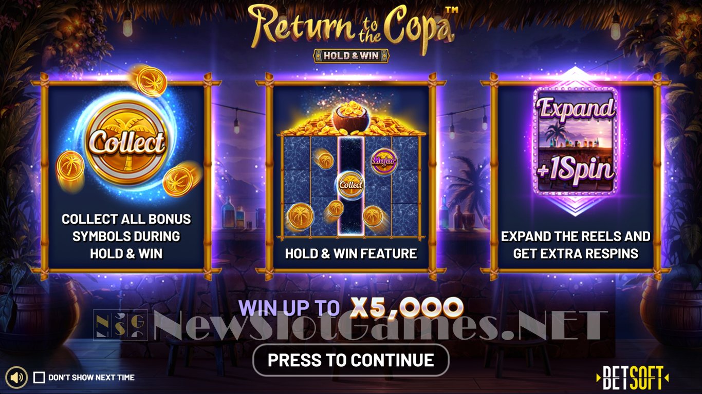 Return to the Copa Hold & Win Slot Demo Image