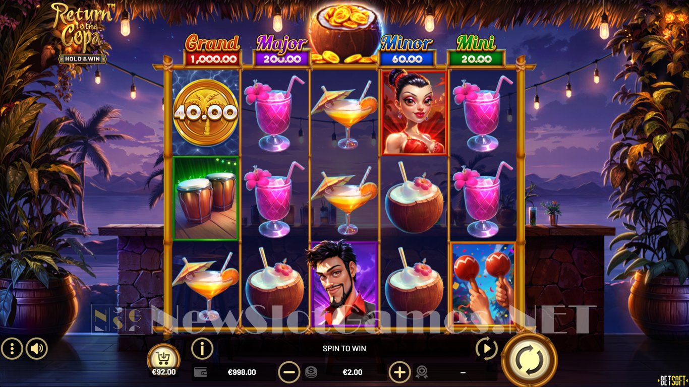 Return to the Copa Hold & Win Slot Slot Image in Demo - pic. 2